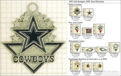 Nfl team logo decorative - logo, fobs