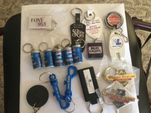 Various key chains - 17,