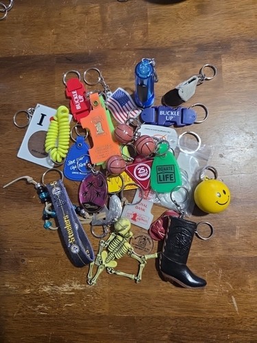 Lot key chains - lot, assorted