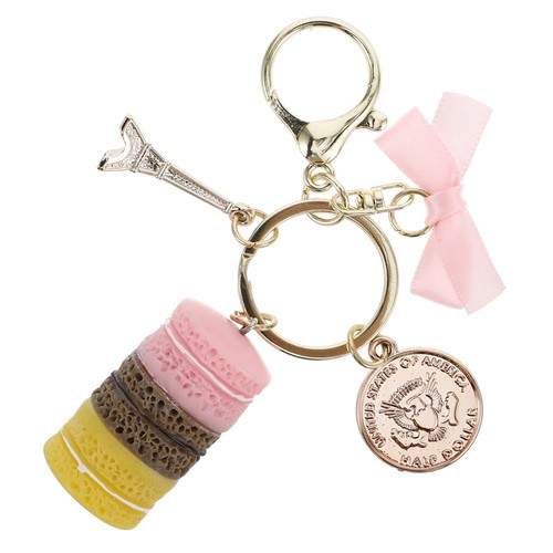 Three layer macaron pendant - macaron,