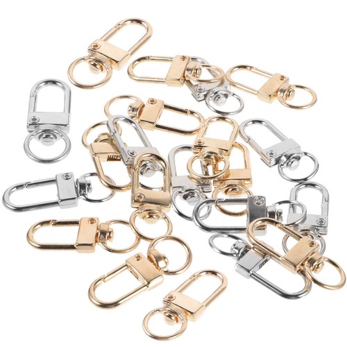 Pcs metal keyring clips - metal,